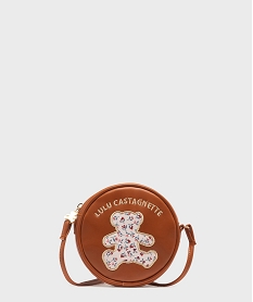 GEMO Sac rond avec bandoulière fine fille - LuluCastagnette Brun