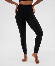 GEMO Legging avec intérieur polaire femme noir standard