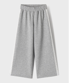 GEMO Pantalon de jogging fluide fille Gris
