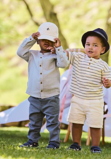 sandales bebe fille dessus cuir a franges colorees - na! jaune