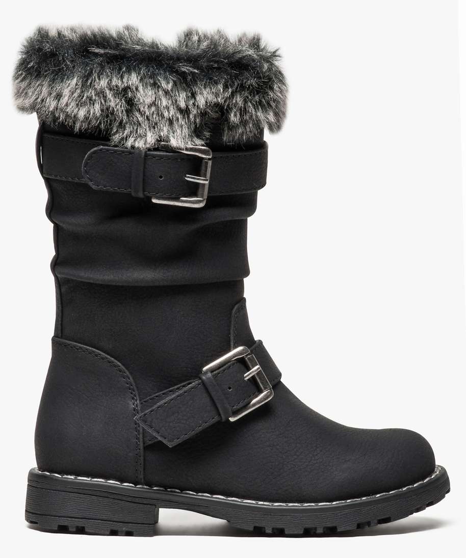 chaussures fourrées enfant