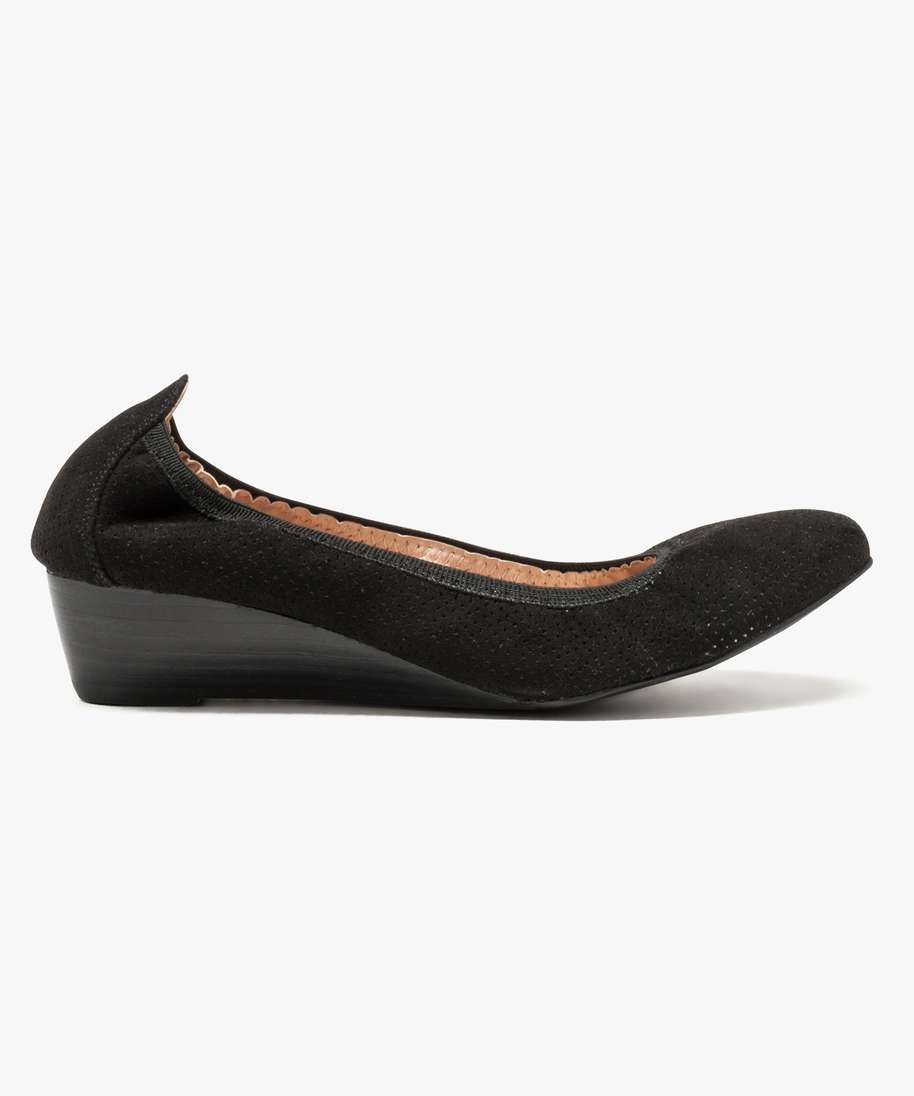 Ballerine talon compense sale