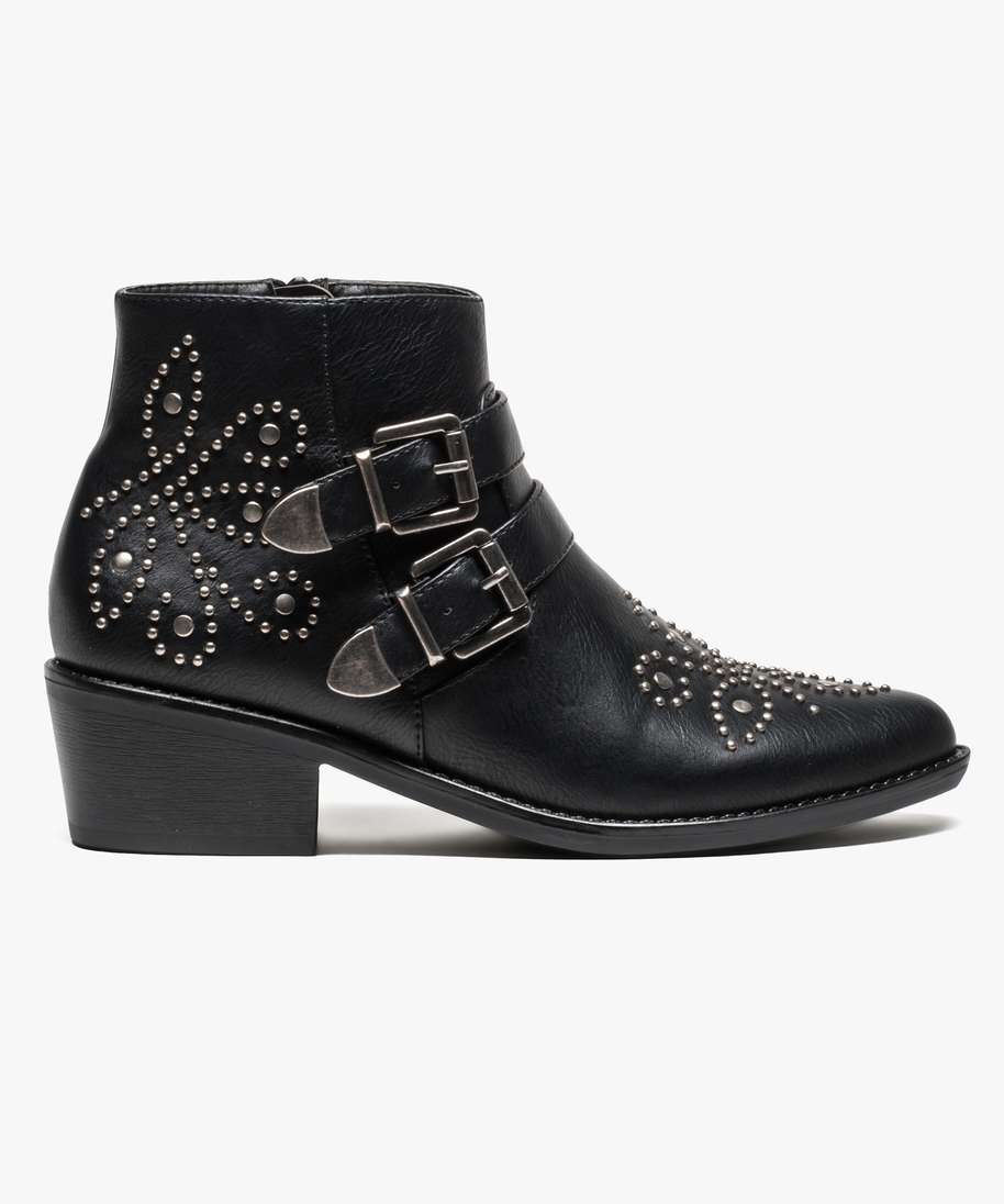 Boots clous et boucles discount