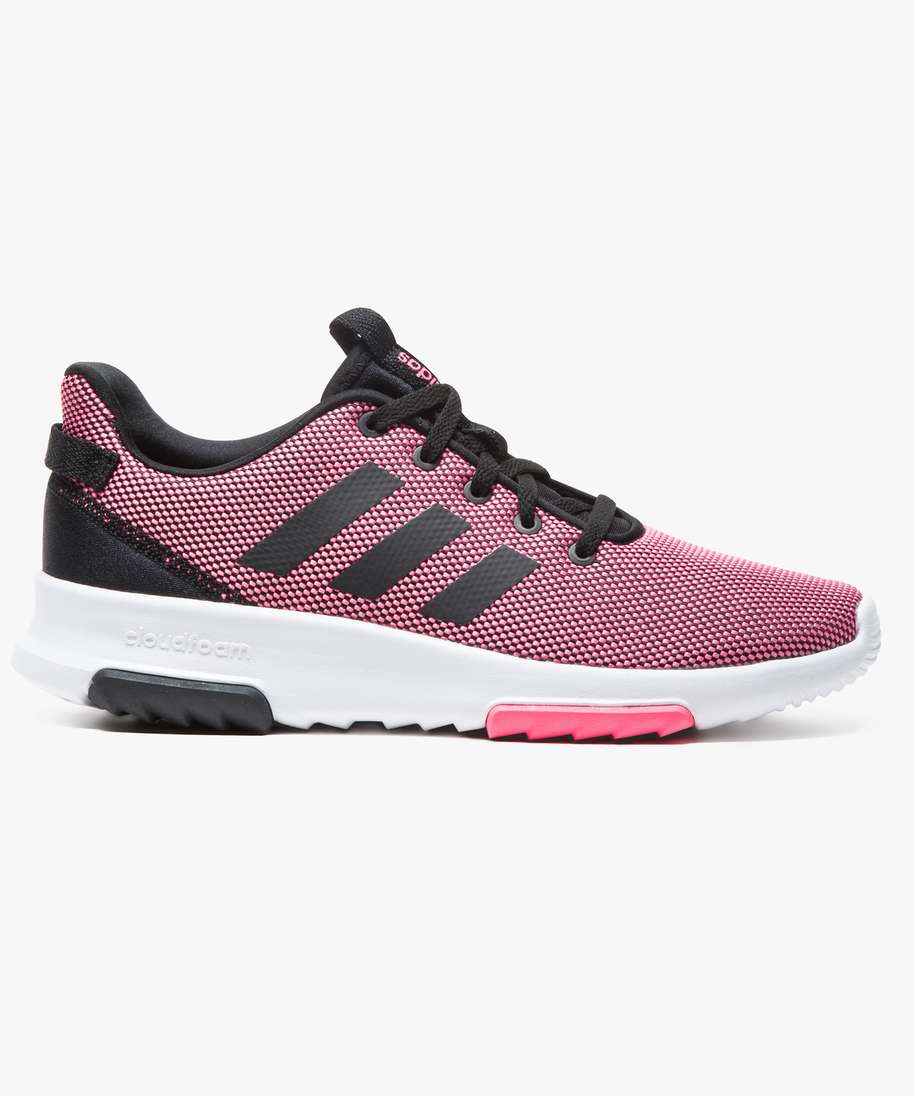 baskets racer adidas rose