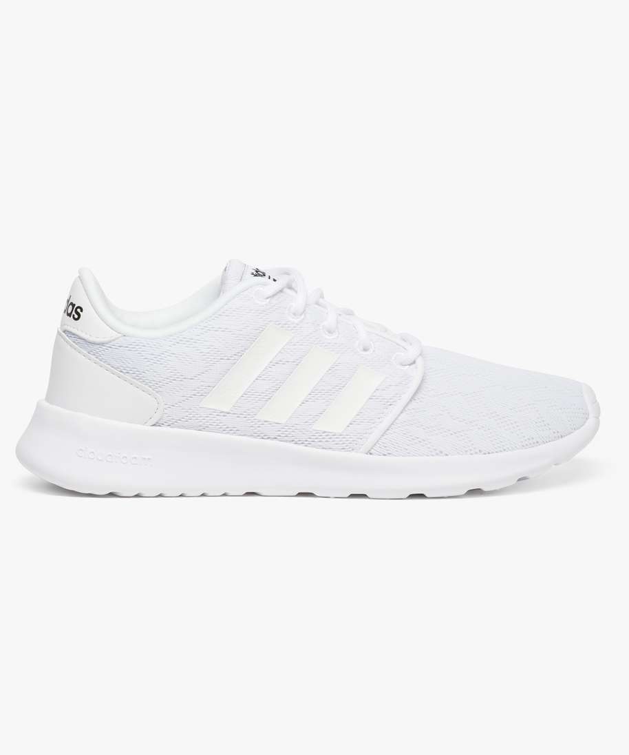 Aanpassing cache Slot baskets basses running effet dentelle - adidas cf qt racer w blanc femme |  GÉMO