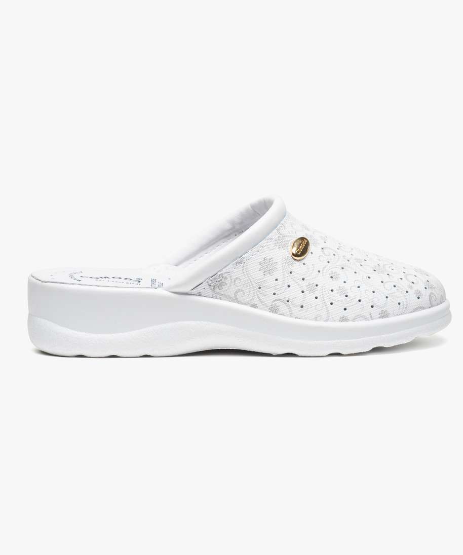 Sabots blancs femme top