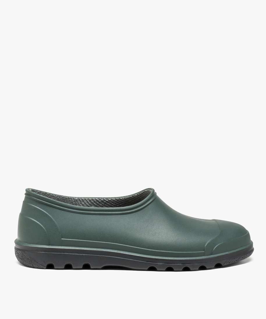 chaussures de jardin vert