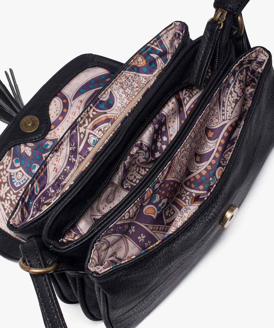 Sac à Pompons Noir - Occasion, Sans Marque, Style à Franges
