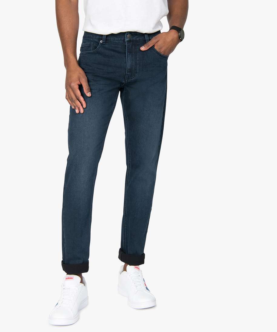 jean coupe regular homme bleu jeans regular