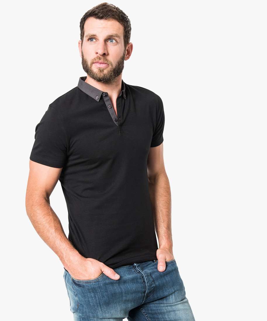 Col chemise noire online
