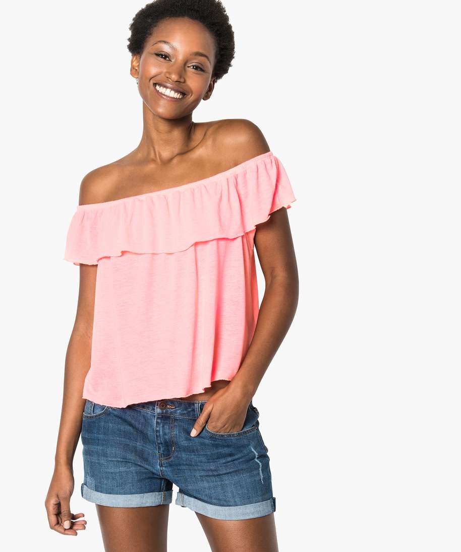 Short avec bretelle femme best sale