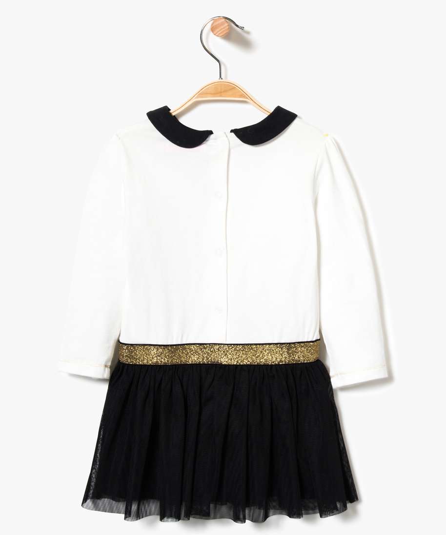 Gemo Vetements Fille Robe Col Claudine Avec Jupon En Tulle Beige Robes Fille Bebe Bebe Gemo Gemo Vetements Fille Robe Col Claudine Avec Jupon En Tulle Beige Robes Fille Bebe Bebe Gemo