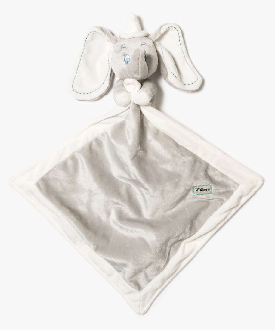 doudou plat dumbo - disney gris