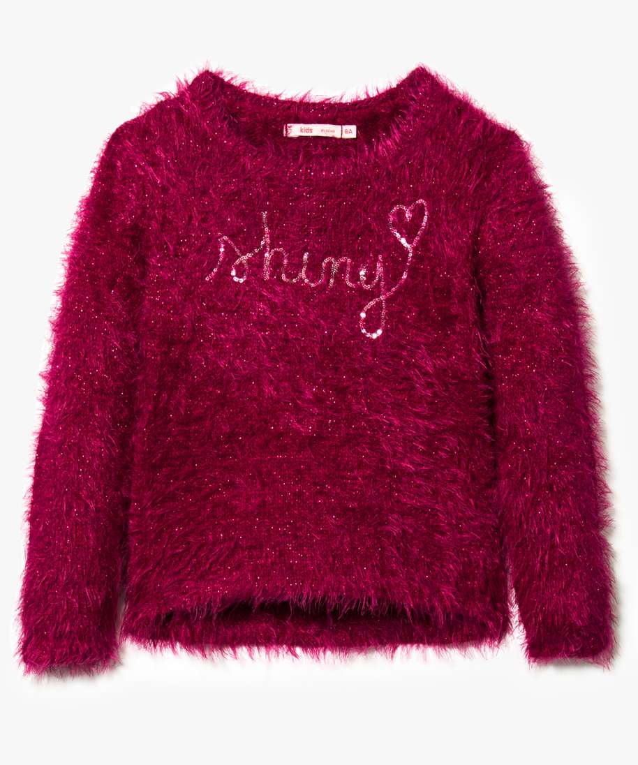 Pull maille on sale poilue