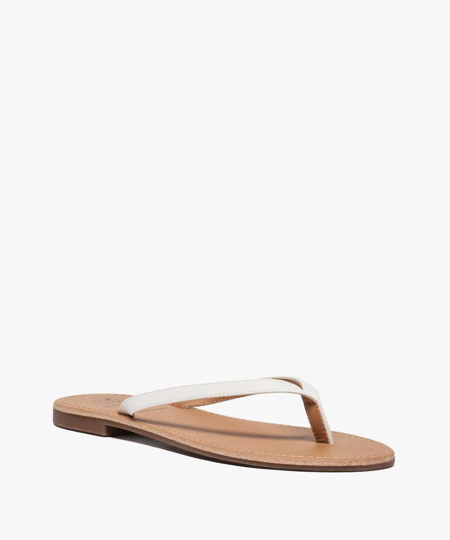 Tong femme plat discount