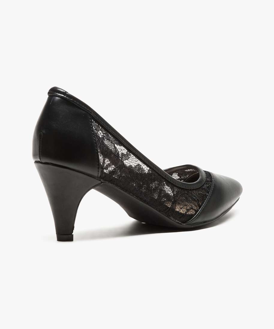 Escarpin noir dentelle deals