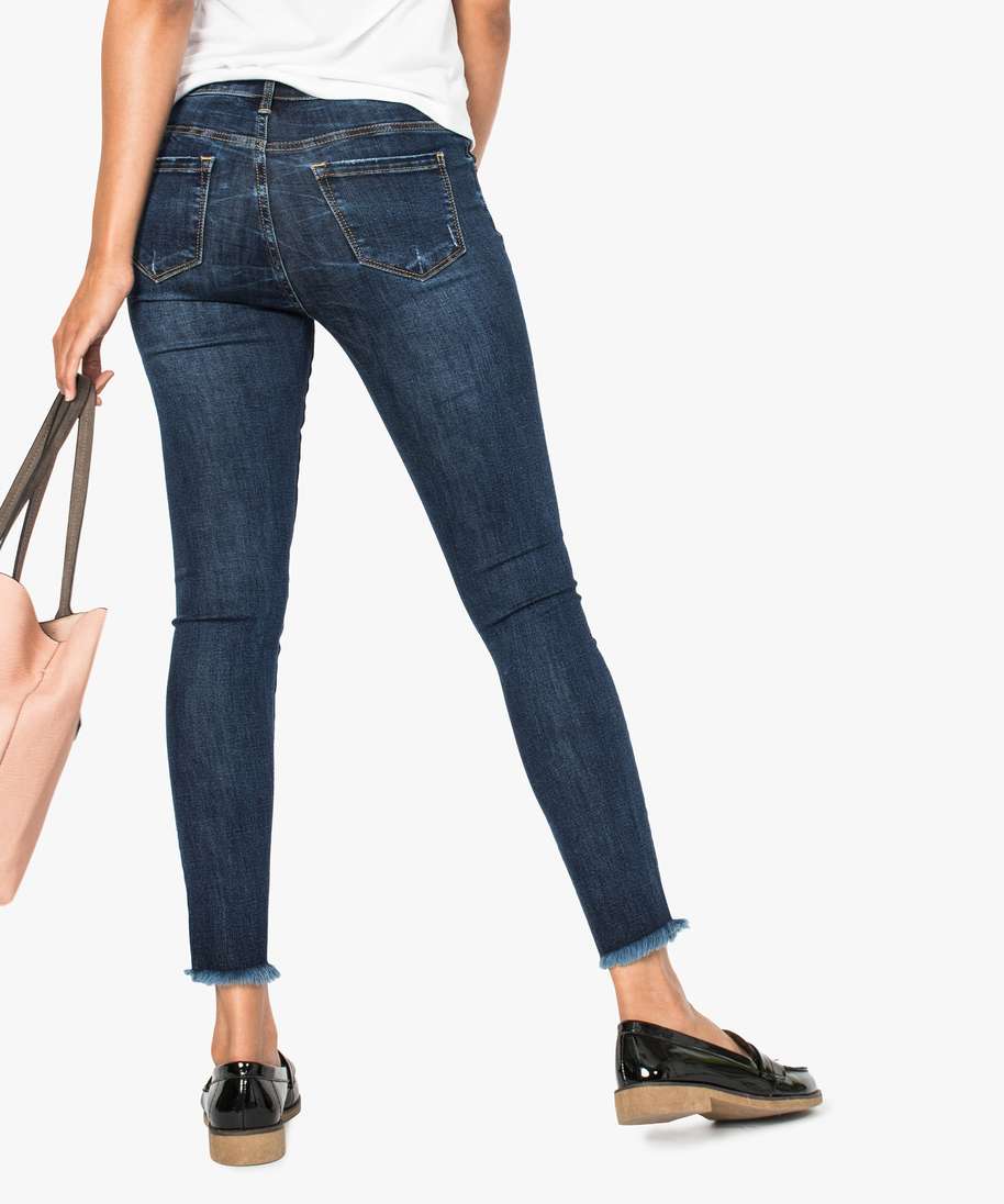 Essentials Pantalon Skinny Aux Chevilles Femme - Coupe Ajustée Confortable Et Élégante