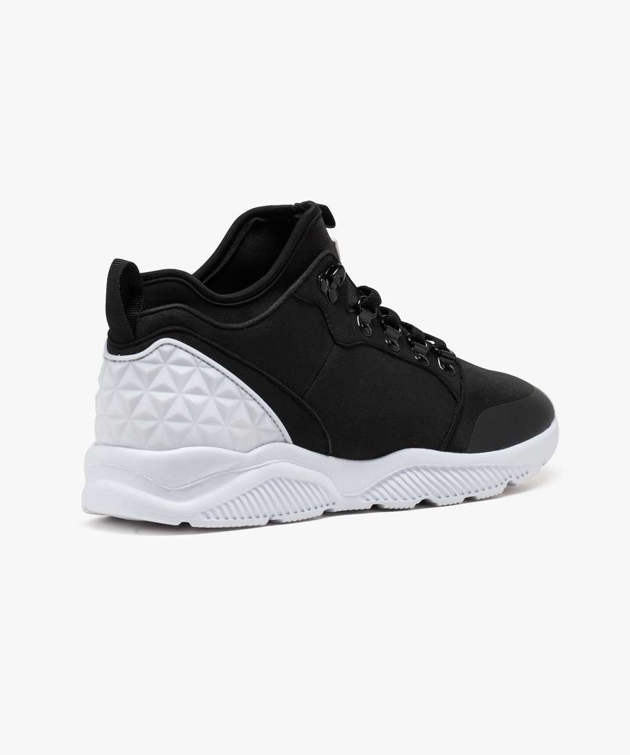 baskets homme noir homme GEMO