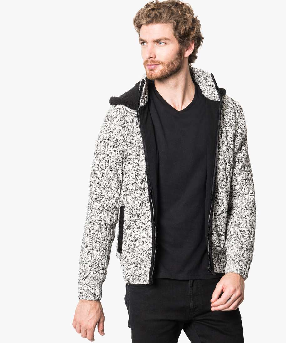 Gilet avec grosse fermeture eclair deals