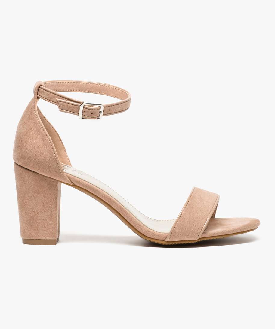 Chaussure femme nu pied a talon sales