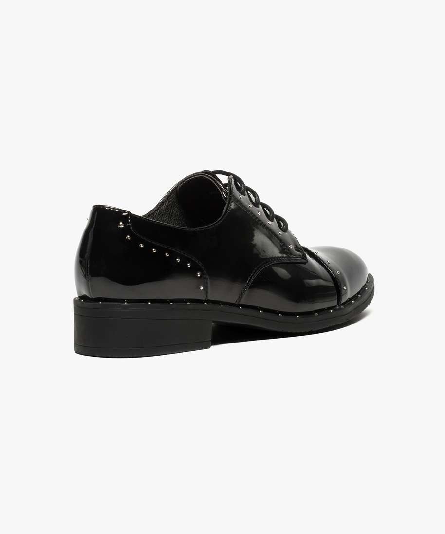 derbies femme noir gemo
