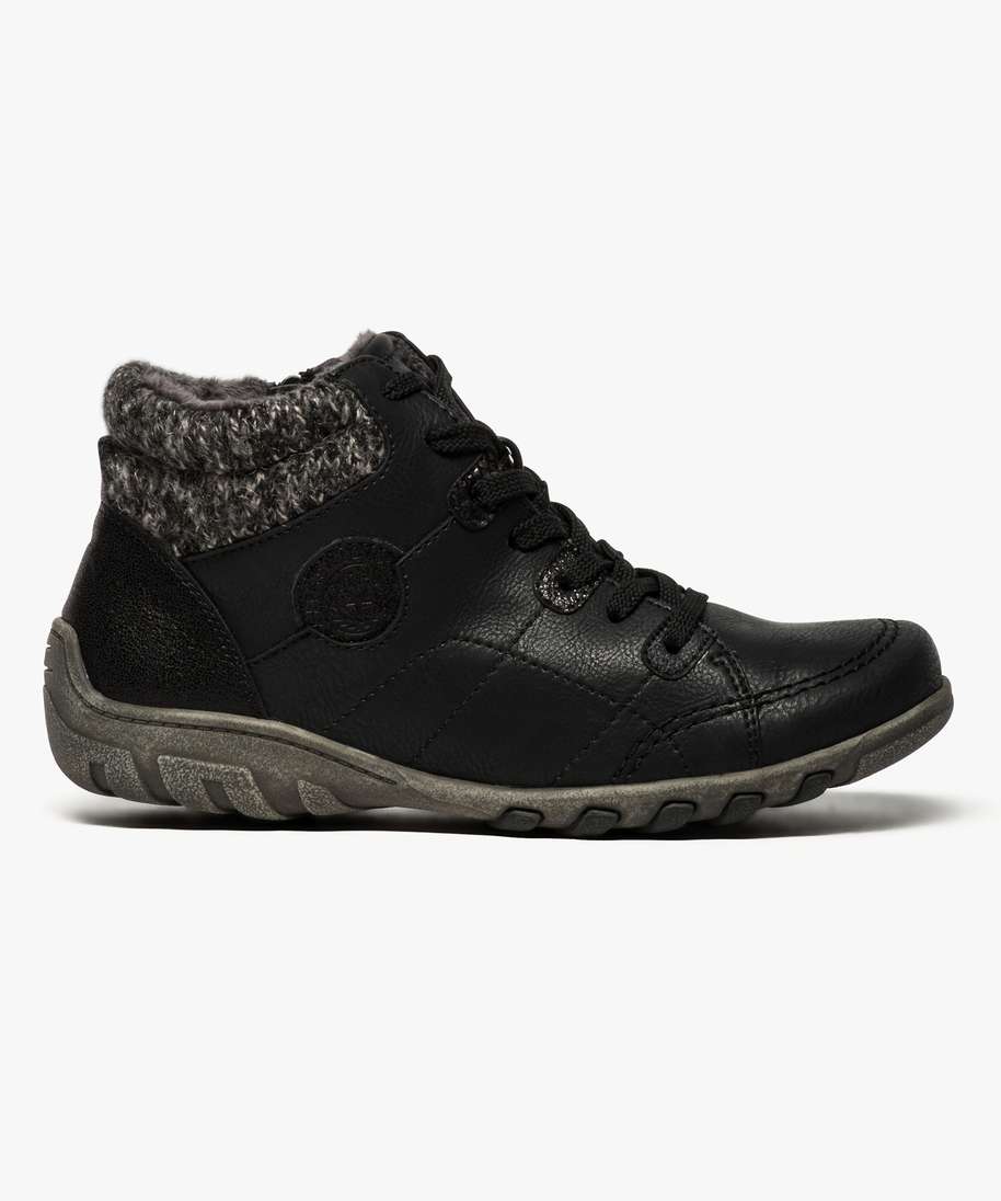Bottines plates femme best sale gemo
