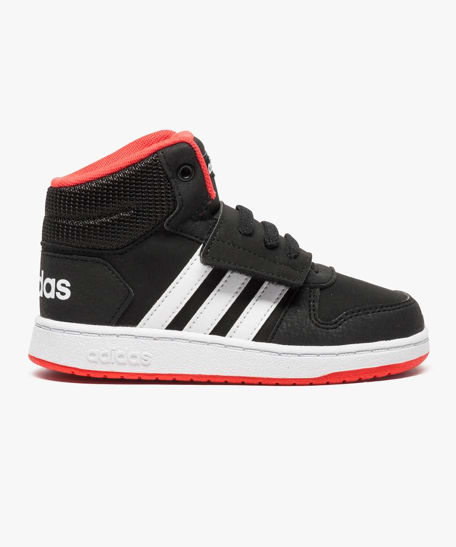 Baskets Grises Fille Adidas Hoops Mid 2.0 I