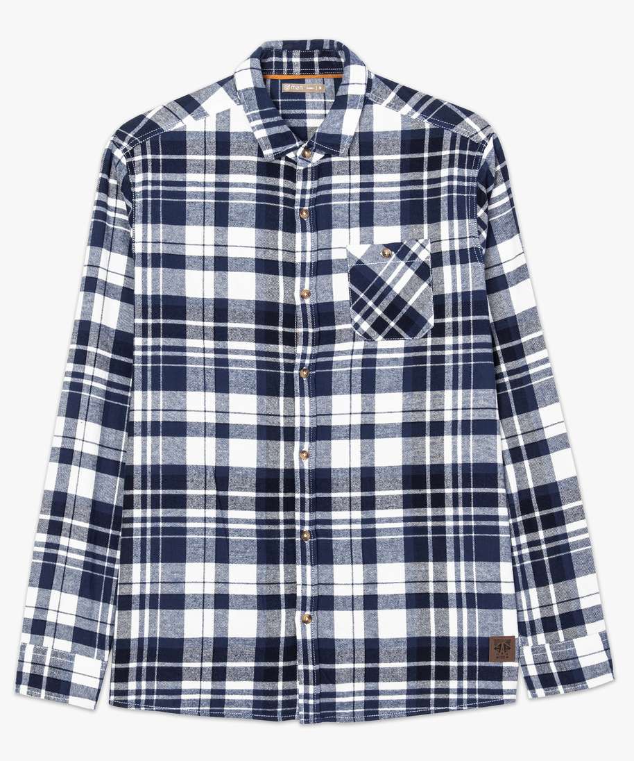 chemise a carreaux pour homme grande taille imprime chemise