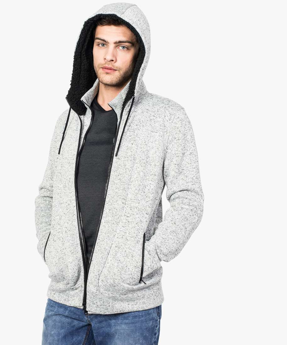 gilet homme avec capuche