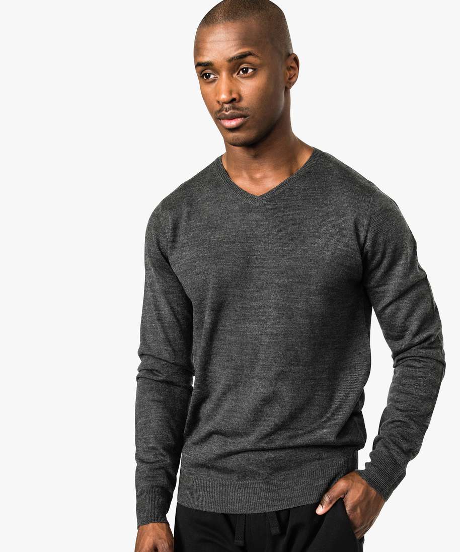 Pull fin gris clearance