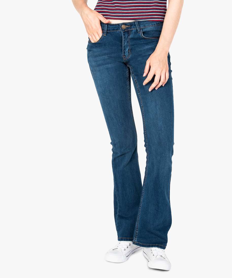 Jean bootcut femme gemo outlet