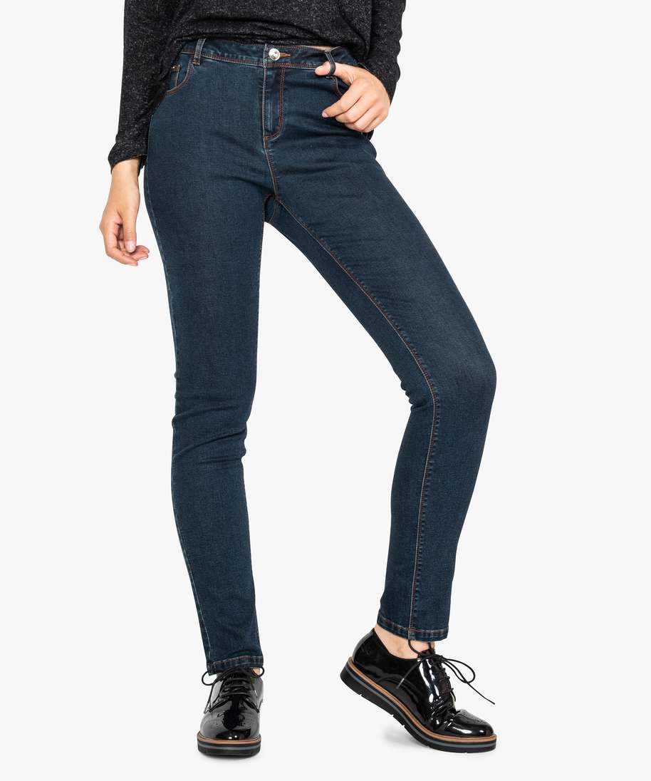 jean slim push up bleu jeans femme G MO
