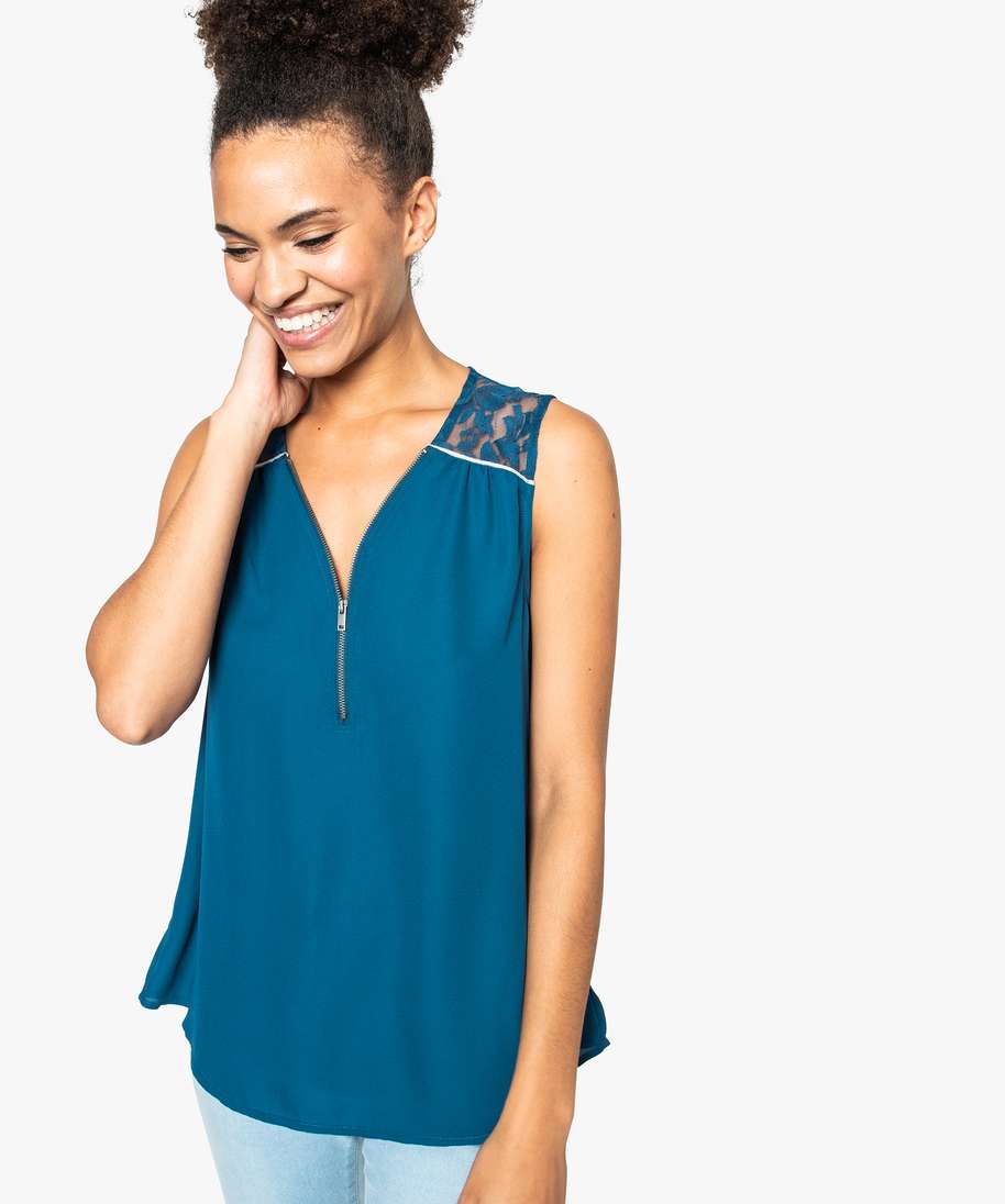Chemise décolleté femme hotsell