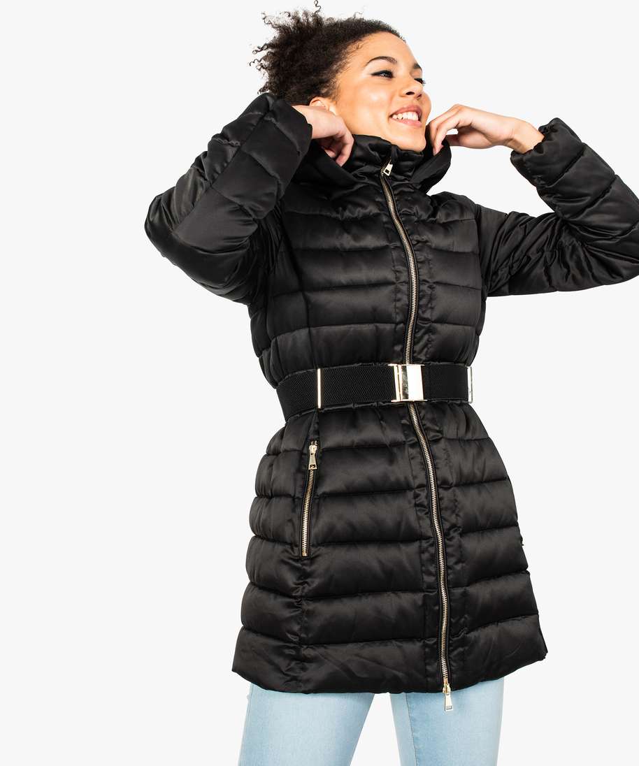 manteau doudoune noir