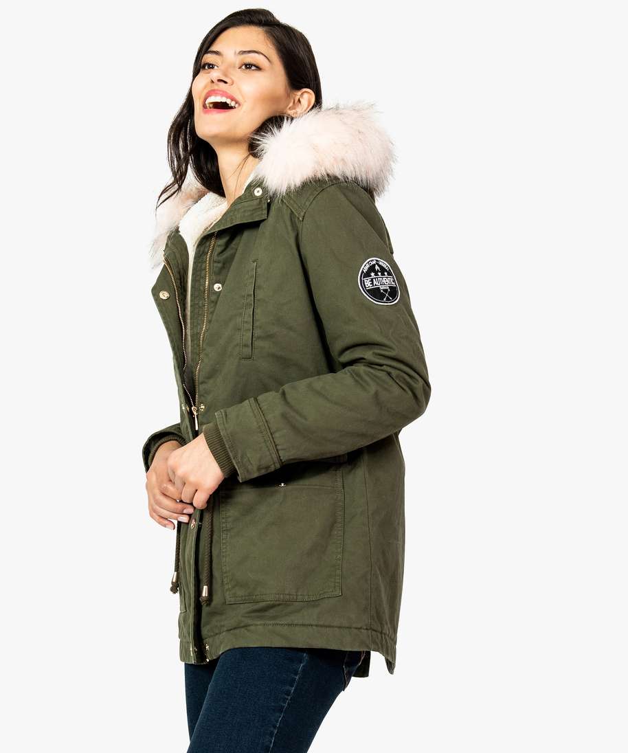 parka femme chez gemo