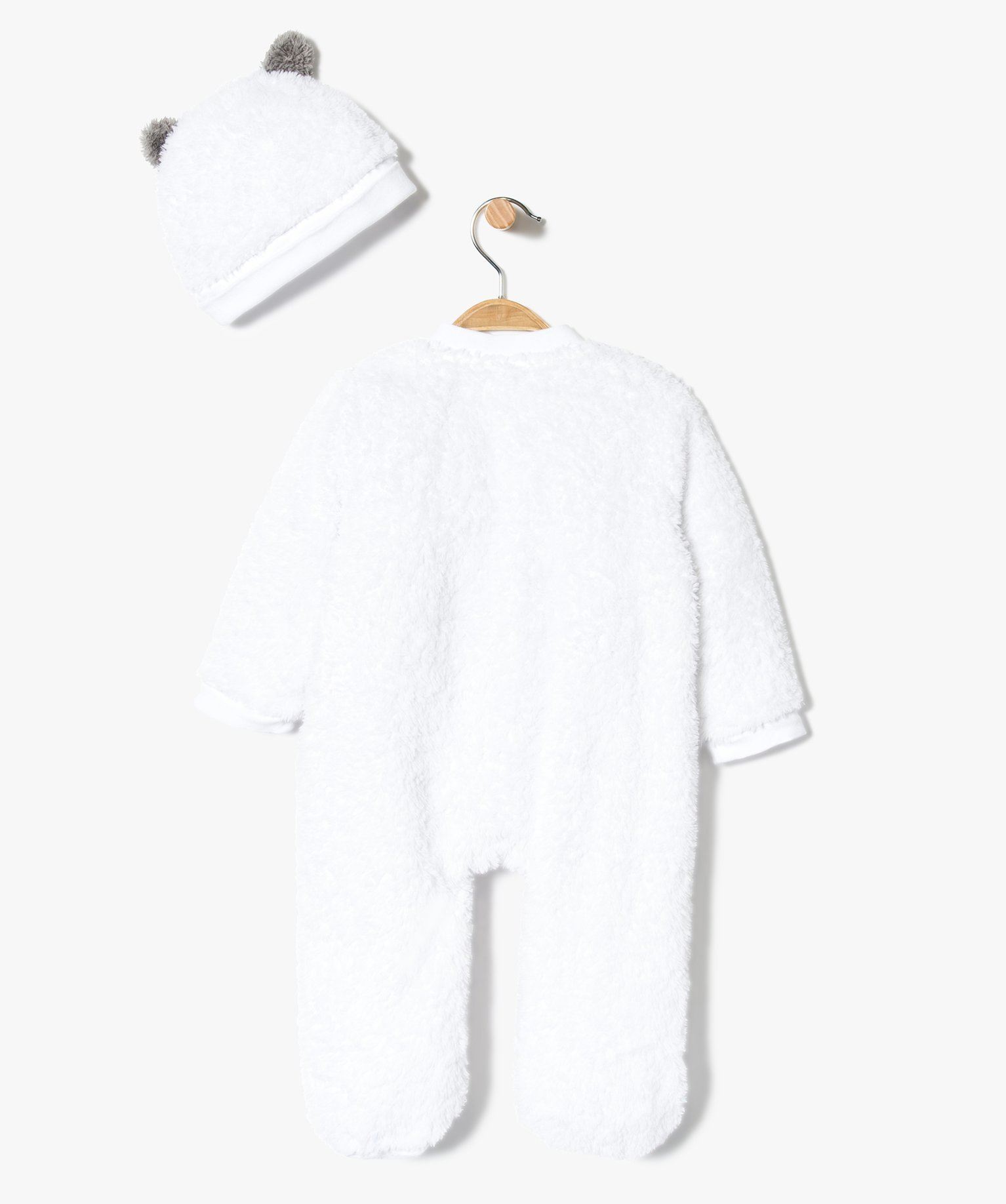Bonnet Et Dors-bien Bébé "Born In 2025" - Blanc, Taille 1 Mois, Marque NEXT