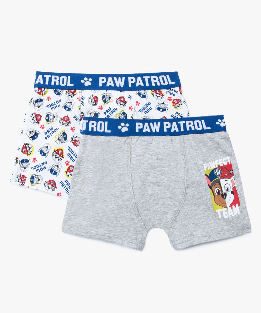 lot de boxer imprime la pat patrouille multicolore pyjamas garcon GEMO