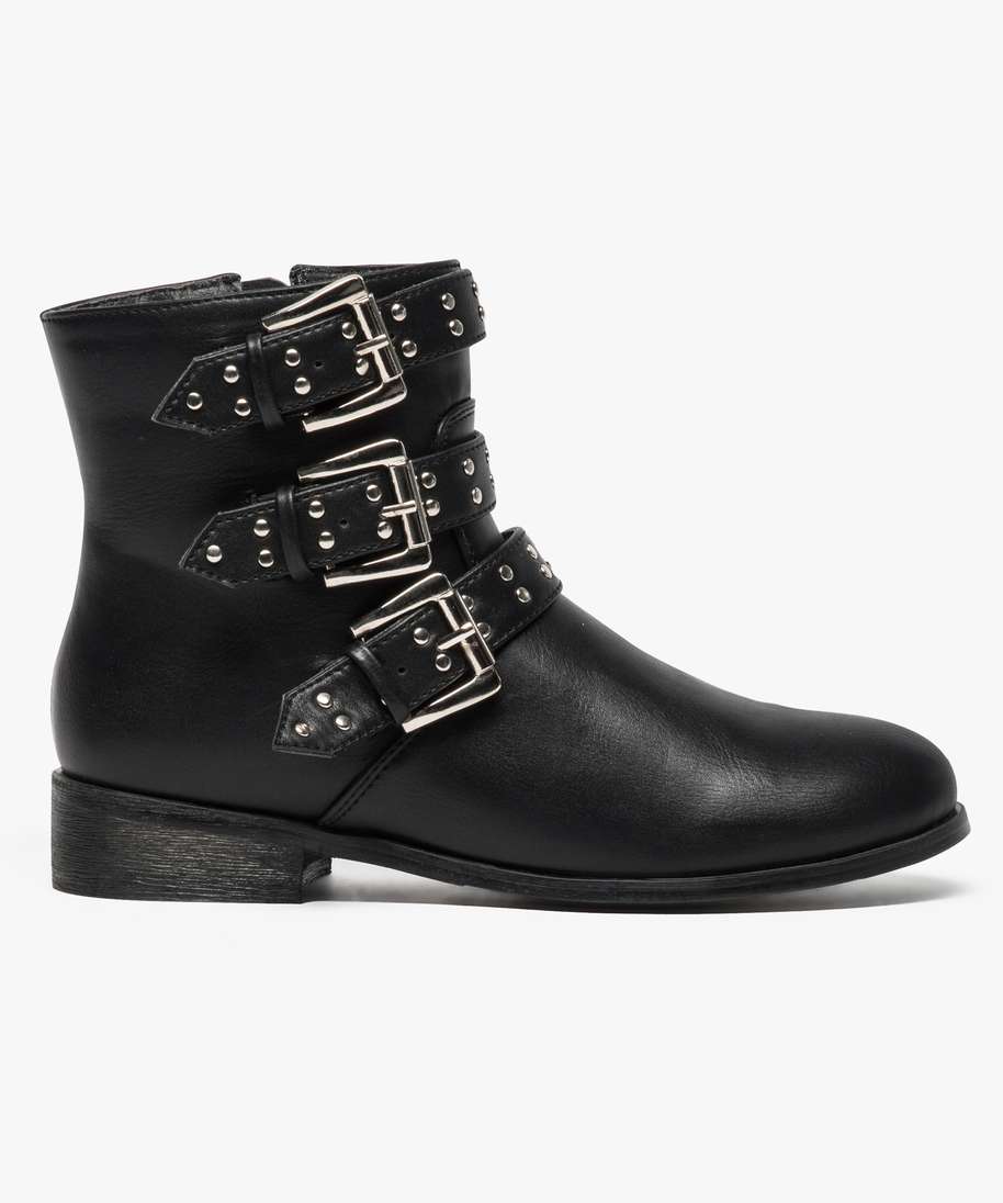 Bottines brides sales clous