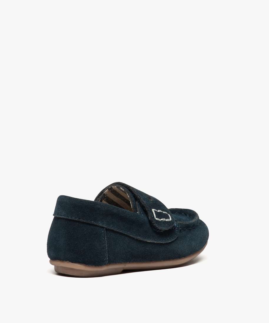 mocassins pour bebe garcon bleu baskets et tennis bebe GEMO