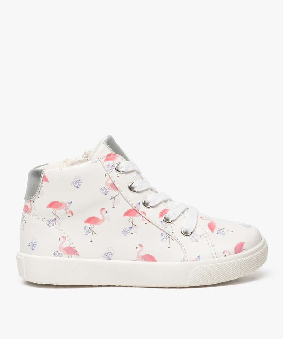 basket flamant rose
