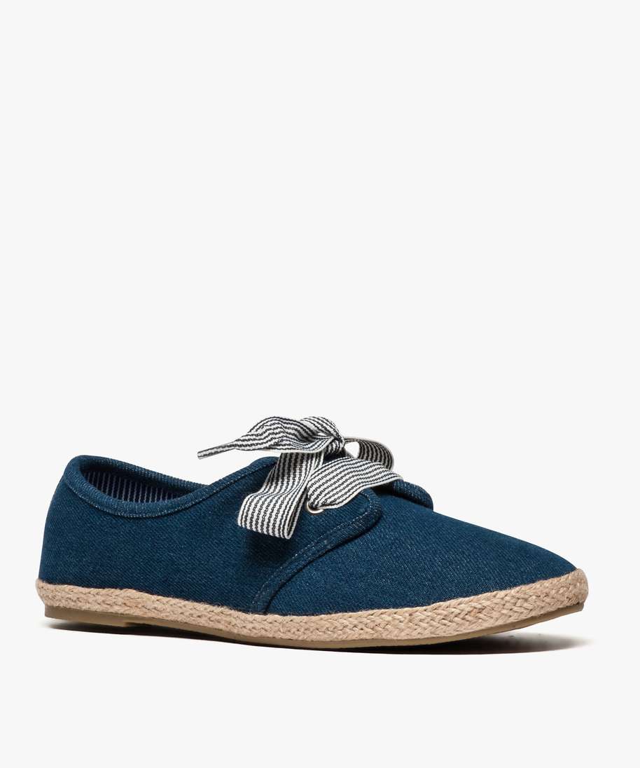 derbies femme vernis lacet ruban