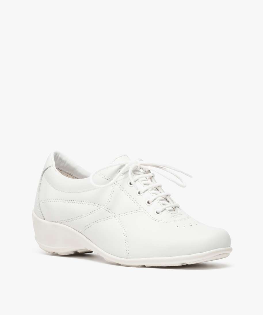 derbies femme confort