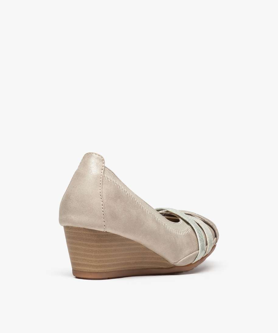 ballerine compensée gemo