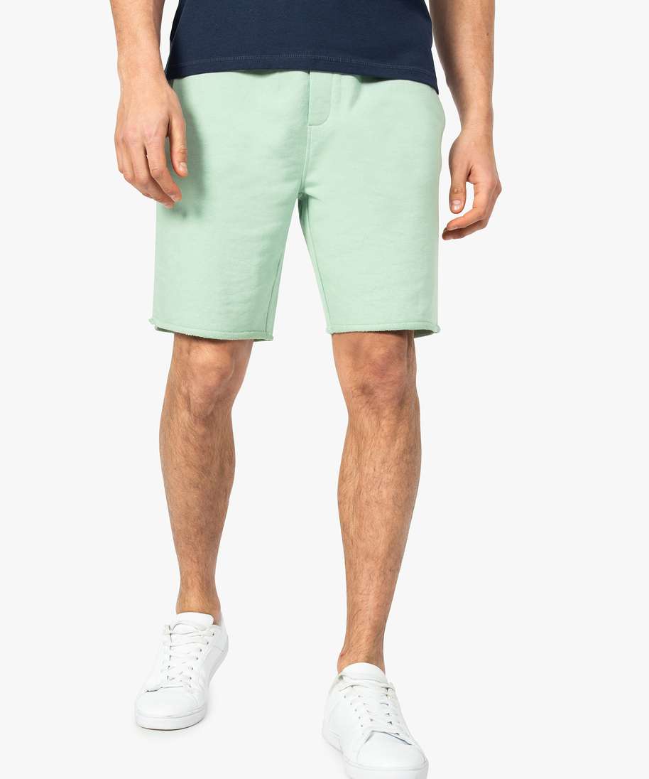 Bermuda vert homme outlet
