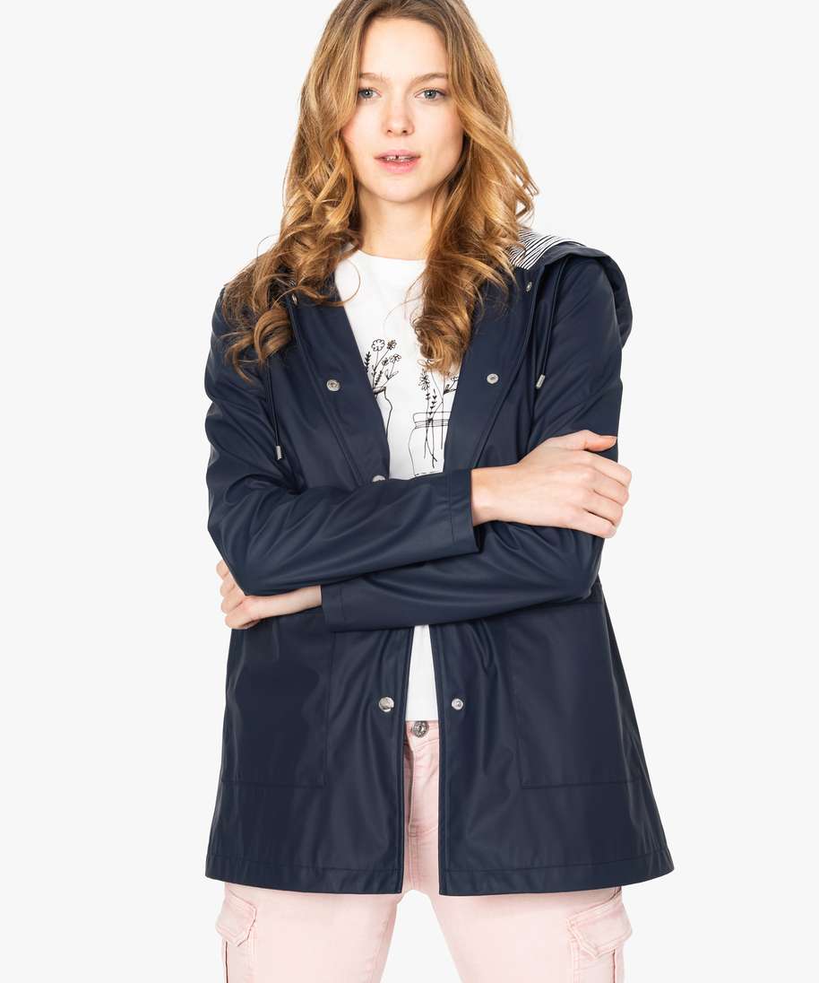 manteau femme coupe vent