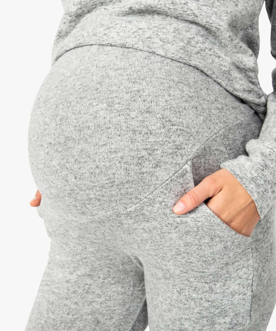 Pantalon Fluide Pantalon De Grossesse Gemo Legging Femme Pantalon