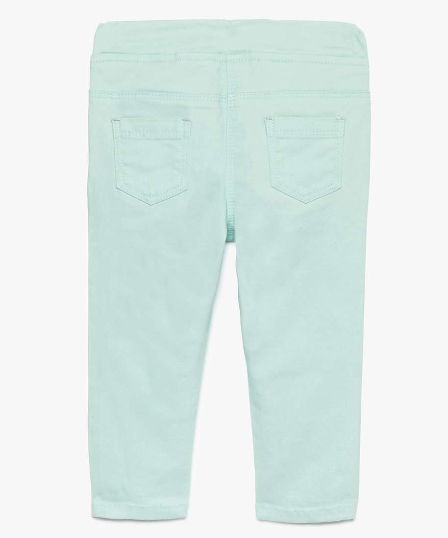 Pantalon pied de poule, taille réglable FRENCH CONNECTION - Marron