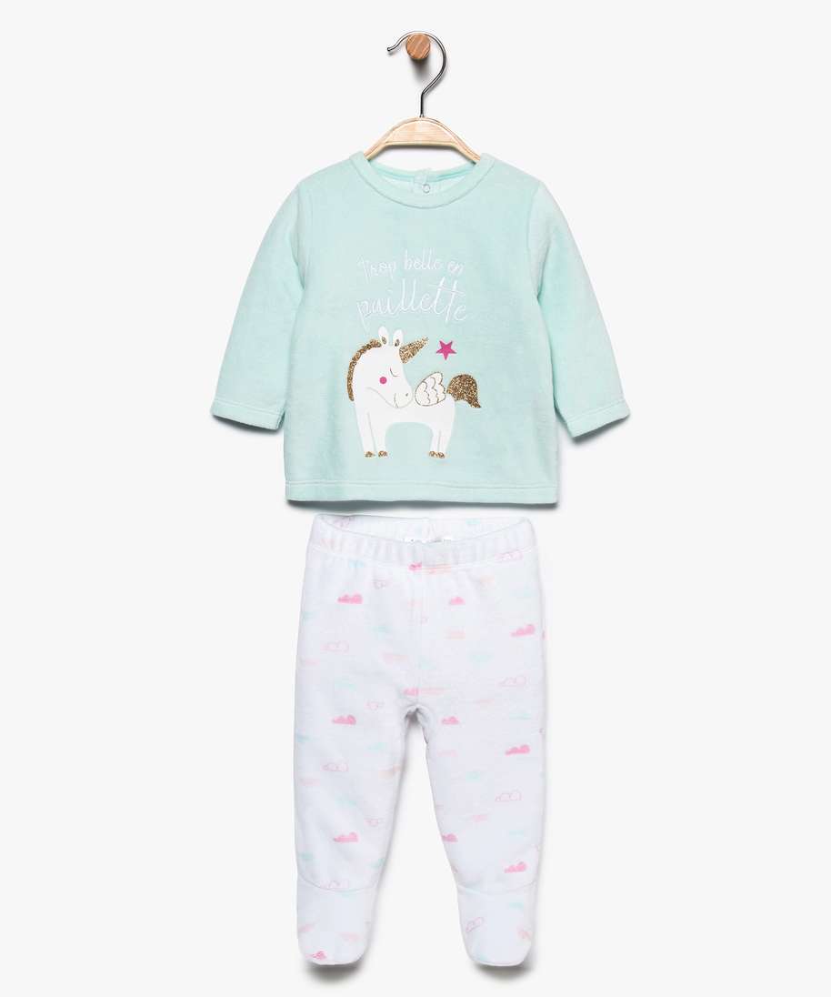 Pyjama licorne online bebe fille