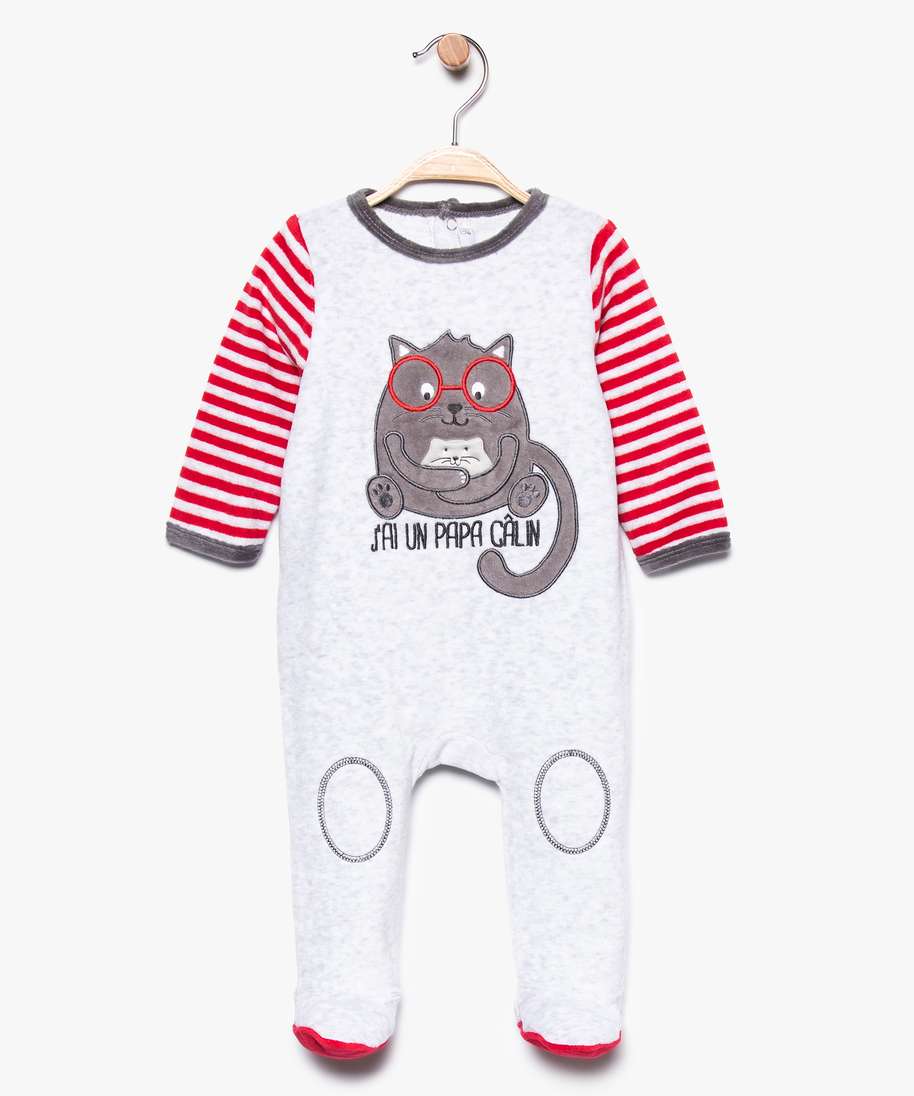 Pyjama bebe top chat
