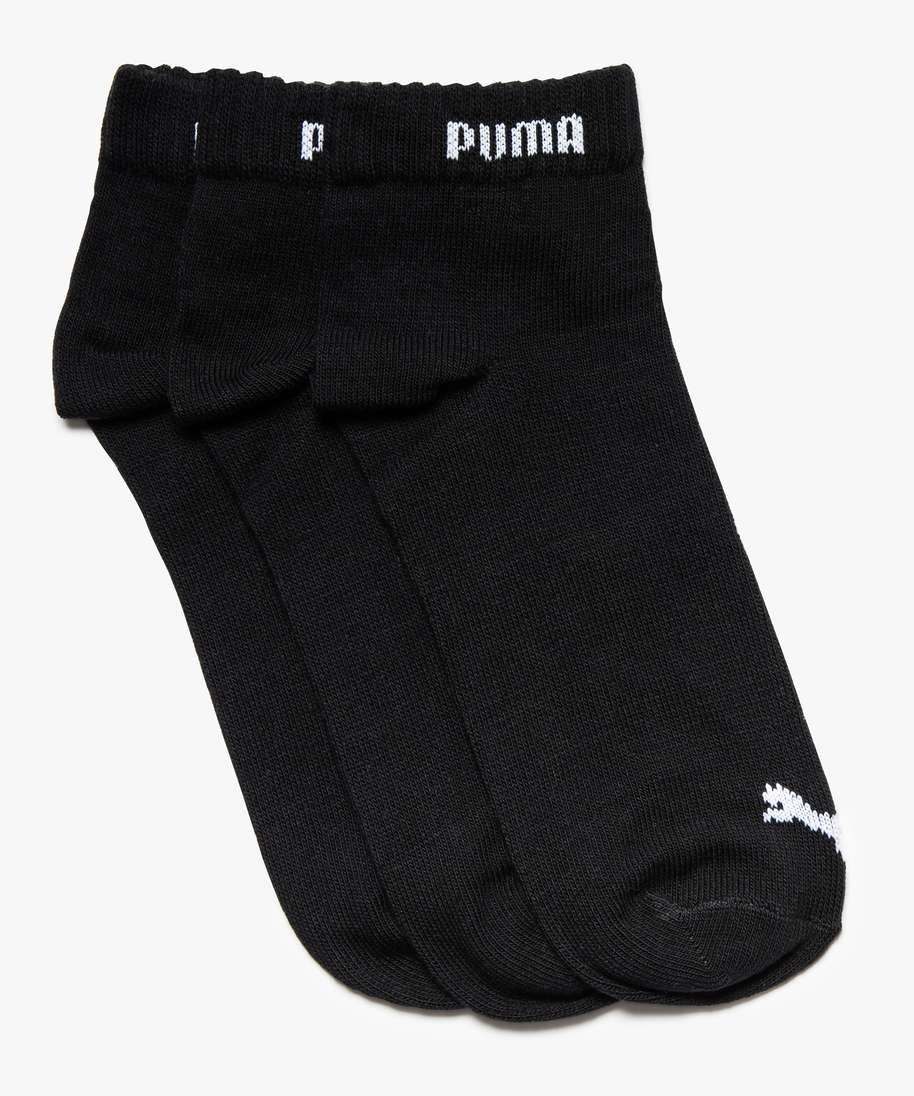 chaussettes homme hautes - puma (lot de 3) noir